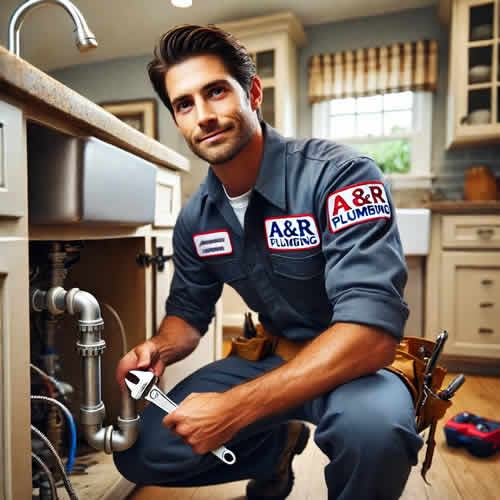 A&R Plumbing tech